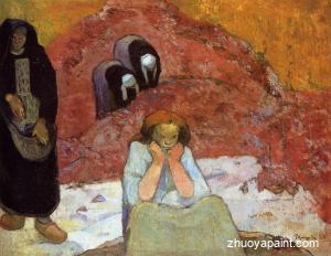 Grape Harvest in Arles (also known as Human Misery)