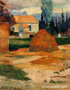 Haystack, near Arles