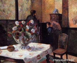 Interior of the Painter&acute;s House, rue Carcel