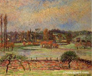 Flood, Morning Effect, Eragny