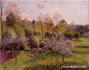 Flowering Apple Trees, Eragny
