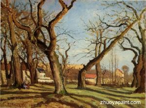 Groves of Chestnut Trees at Louveciennes