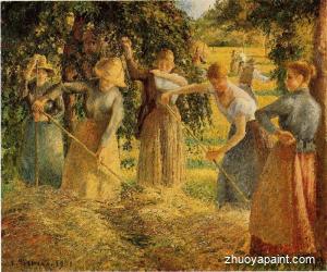 Harvest at Eragny