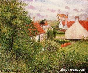 Houses at Knocke, Belgium