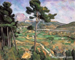 Landscape with Viaduct - Mont Sainte-Victoire