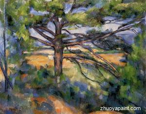 Large Pine and Red Earth