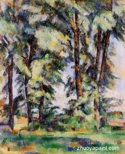 Large Trees at Jas de Bouffan