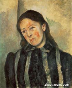 Madame Cezanne with Unbound Hair