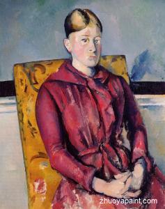 Madame Cezanne in a Yellow Chair