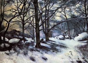 Melting Snow, Fontainbleau