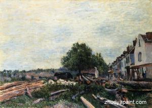 Construction Site at Saint-Mammes