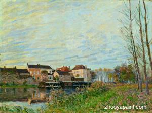 Evening in Moret, End of October