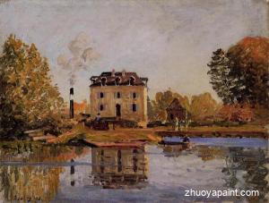 Factory in the Flood, Bougival