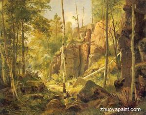 View on island Valaam (place Kukko)