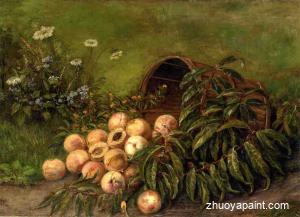 Still Life with Peaches