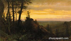 Twilight in the Shawangunk Mountains