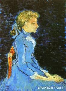 Portrait of Adeline Ravoux