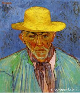 Portrait of Patience Escalier, Shepherd in Provence