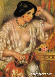 Gabrielle Wearing Jewelry