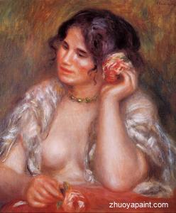 Gabrielle with a Rose