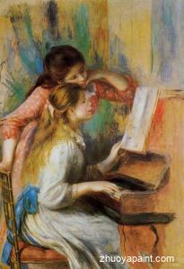 Girls at the Piano