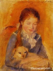 Girl with a Dog