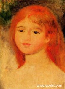 Girl with Auburn Hair