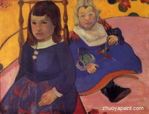 Portrait of Two Children