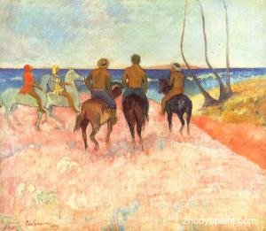 Riders on the Beach