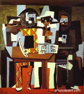 Three Musicians, or Musicians in Masks