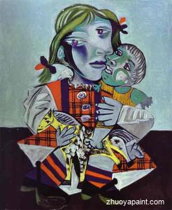 Maya, Picasso&acute;s Daughter with a Doll