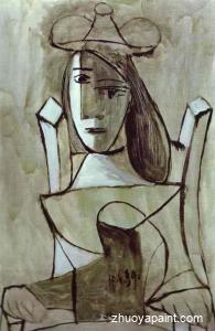 Young Girl Struck by Sadness