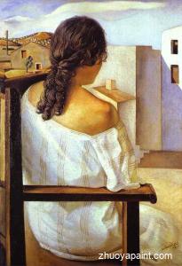 Seated Girl Seen from the Back