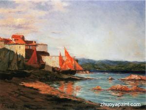 La pointe du port Saint-Tropez