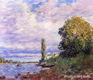 The Effect of Sunlight on the Banks of the Loing