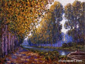 The Moret Canal, Autumn Effect