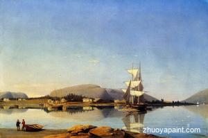 Entrance of Somes Sound from Southwest Harbor