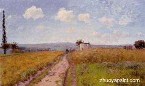 June Morning, View over the Hills over Pontoise