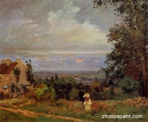 Landscape near Louveciennes