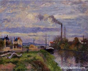 Le Quai du Pothuis a Pontoise