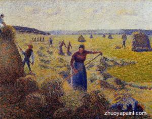 Le Recolte des Foins a Eragny