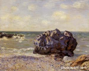 Langland Bay, Storr&acute;s Rock, Morning