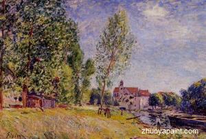 Matratat&acute;s Boatyard, Moret-sur-Loing