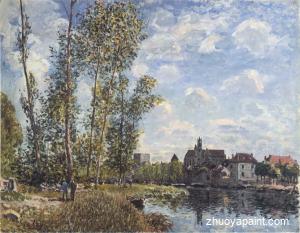 May Afternoon on the Loing