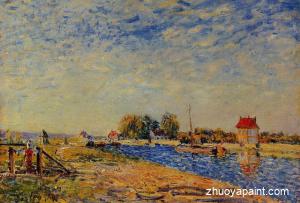 Morning Sun, Saint-Mammes