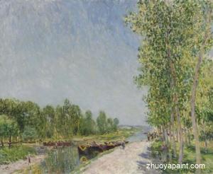 On the Banks of the Loing Canal