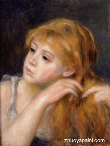 Head of a Young Woman