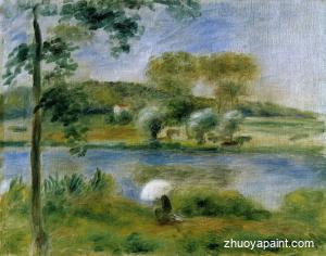 Landscape-Banks of the River