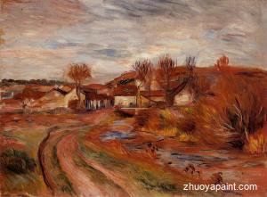 Landscape in Normandy