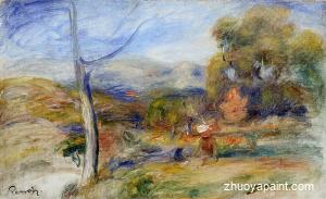 Landscape near Cagnes